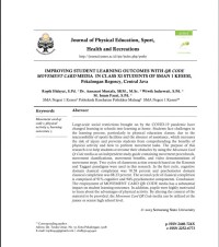 IMPROVING STUDENT LEARNING OUTCOMES WITH QR CODE MOVEMENT CARD MEDIA IN CLASS XI STUDENTS OF SMAN 1 KESESI,Pekalongan Regency, Central Java