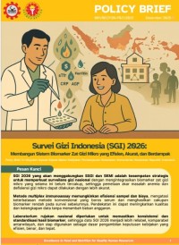 Image of Survei Gizi Indonesia (SGI) 2026: Membangun Sistem Biomarker Zat Gizi Mikro yang Efisien Akurat dan berdampak