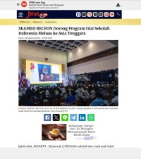 Image of SEAMEO RECFON Dorong Program Gizi Sekolah Indonesia Meluas ke Asia Tenggara