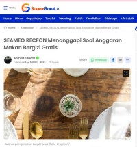 Image of SEAMEO RECFON Menanggapi Soal Anggaran Makan Bergizi Gratis