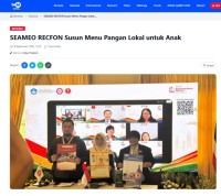 Image of SEAMEO RECFON Susun Menu Pangan Lokal untuk Anak