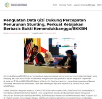 Image of Penguatan Data Gizi Dukung Percepatan Penurunan Stunting, Perkuat Kebijakan Berbasis Bukti Kemendukbangga/BKKBN