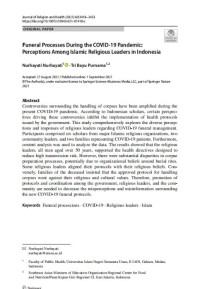 Funeral Processes During the COVID-19 Pandemic: Perceptions Among Islamic Religious Leaders in Indonesia