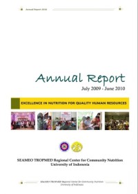 SEAMEO RECFON Annual Report 2009-2010